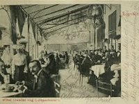 Unutrašnjost hotela Lovački rog Ilica br. 14, 1905. godine